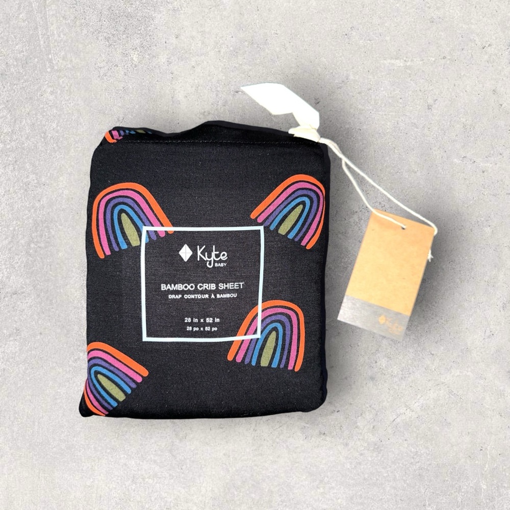 NWT Kyte Clementine Rainbow Sheet